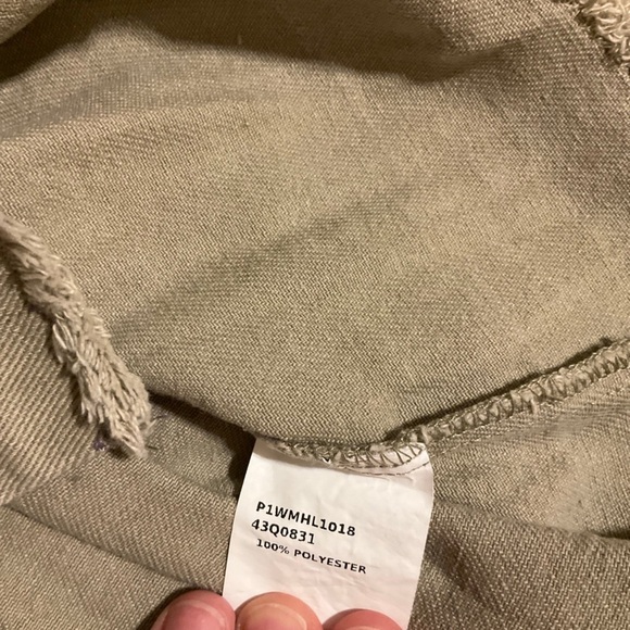 ChicMe button down with velvet sequin pockets / arms, S - Picture 7 of 7